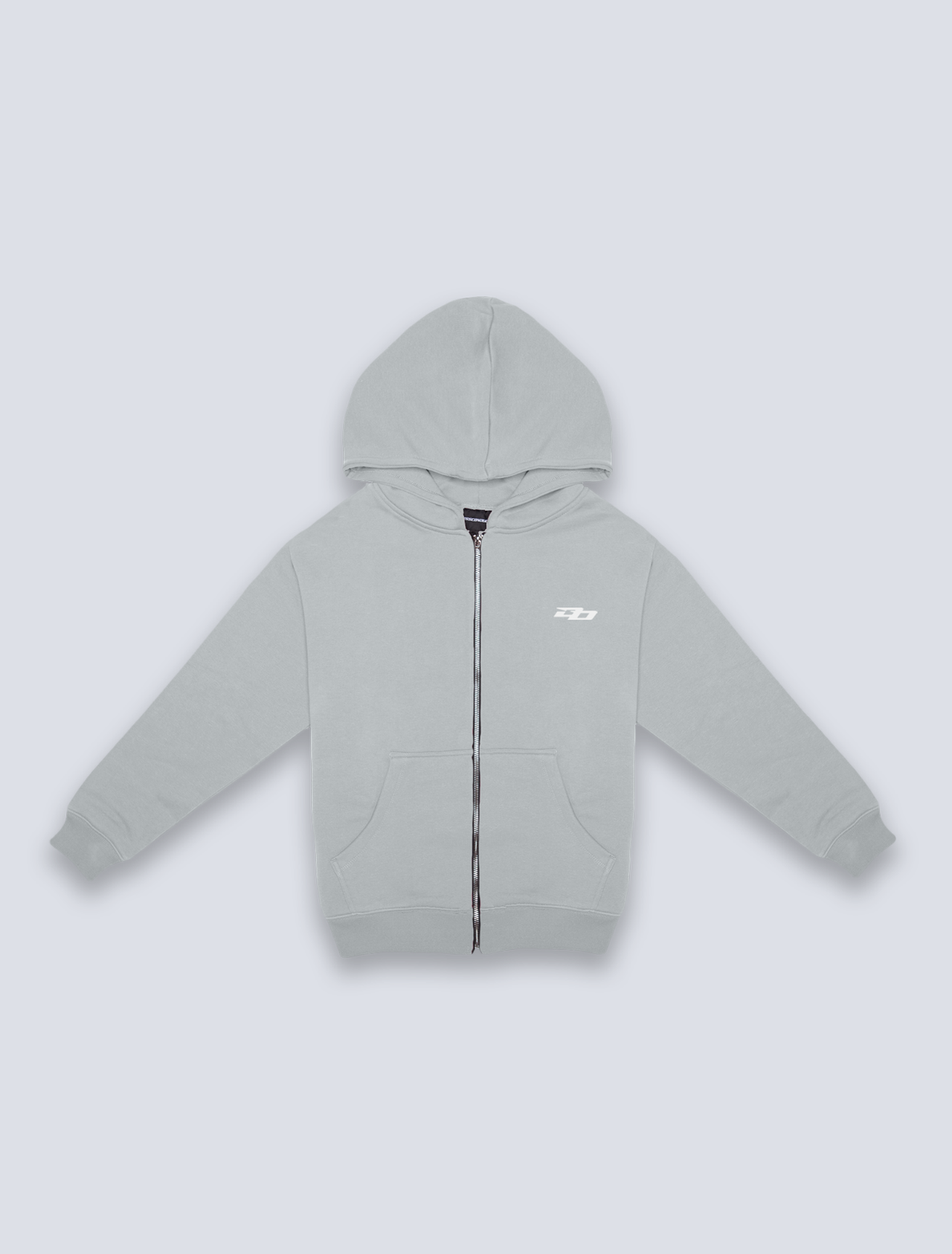 GREY ZIP-HOODIE (PRE ORDER)