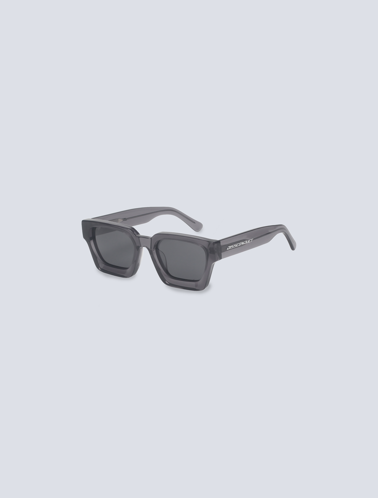 TRANSPARENT GREY SUNGLASSES