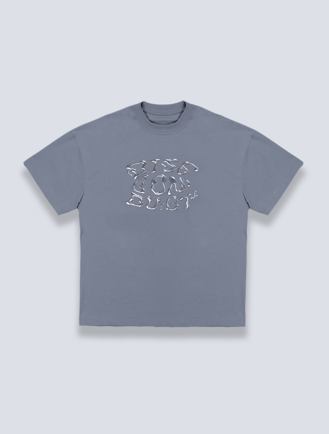 T-SHIRT LIQUIDE GRIS GLACE (PAS DE RÉAPPROVISIONNEMENT)