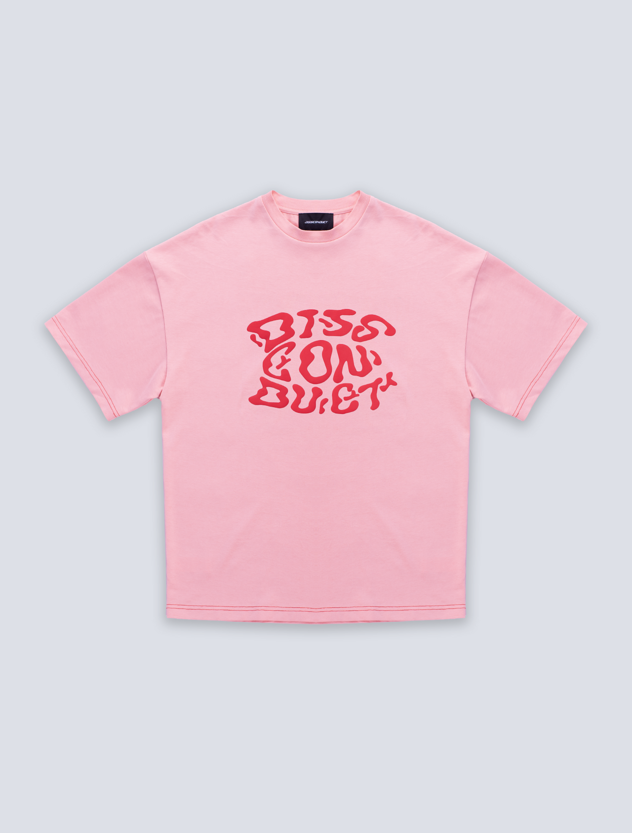 T-SHIRT BOUFFANT ROSE